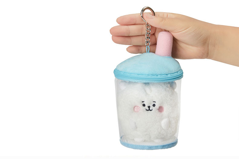 BT21 Bubble Tea plushie and cup - SD-style-shop
