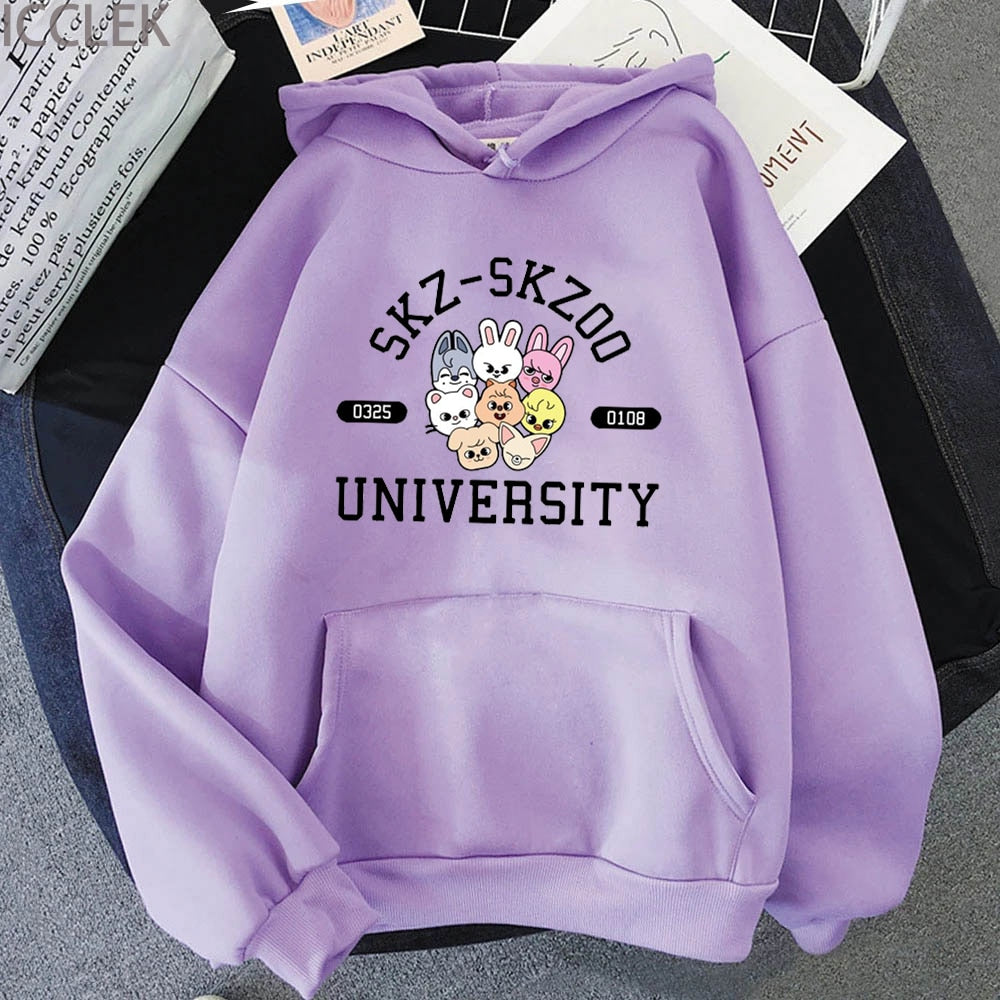 Women Hoodie Kpop Skzoo Stray Kids Oversized Hoodies Cute Cartoon Kawaii  Streetwear Harajuku Casual Winter Sweatshirts Couple Clothes From 20,02 €