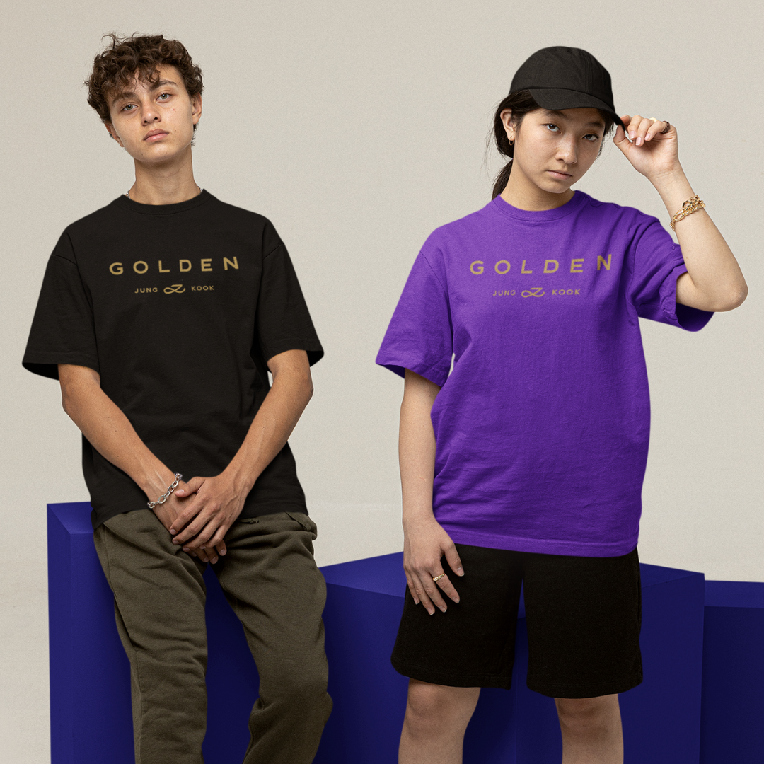 Jung Kook Golden Album T-Shirt - SD-style-shop