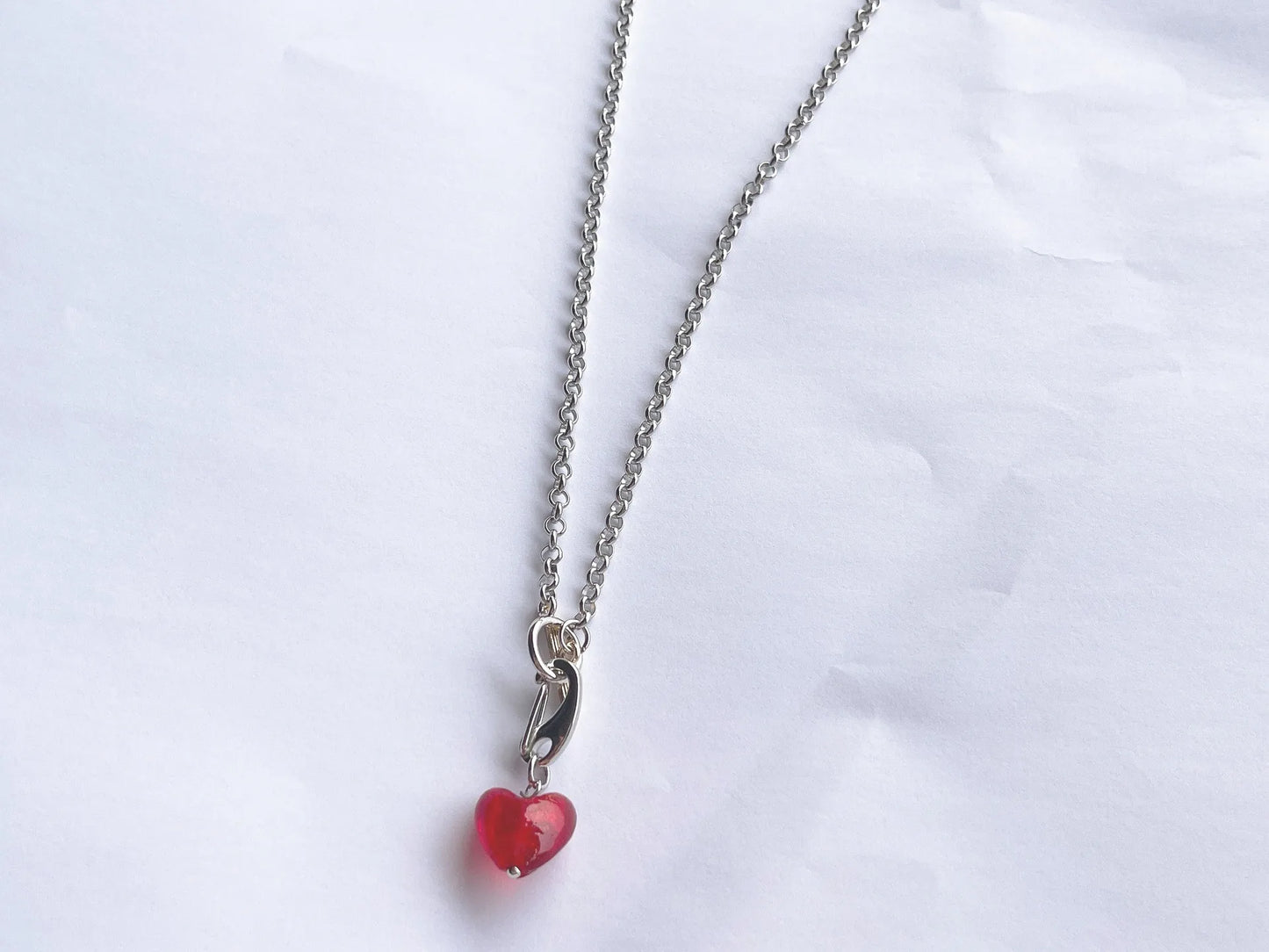 Stray Kids Red Love Pendant Necklace