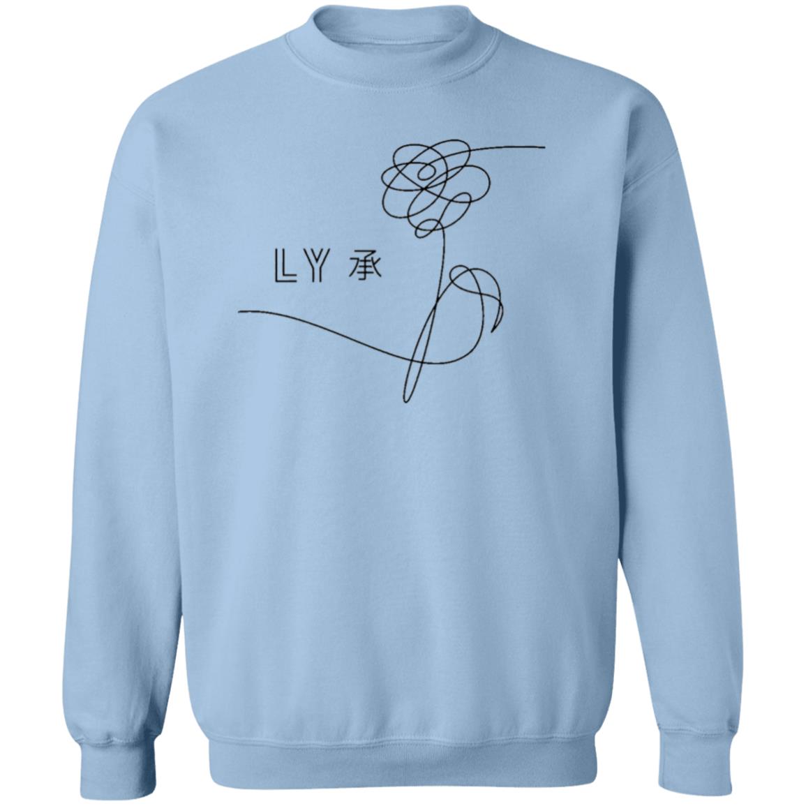 BTS Love Yourself Crewneck Pullover Sweatshirt