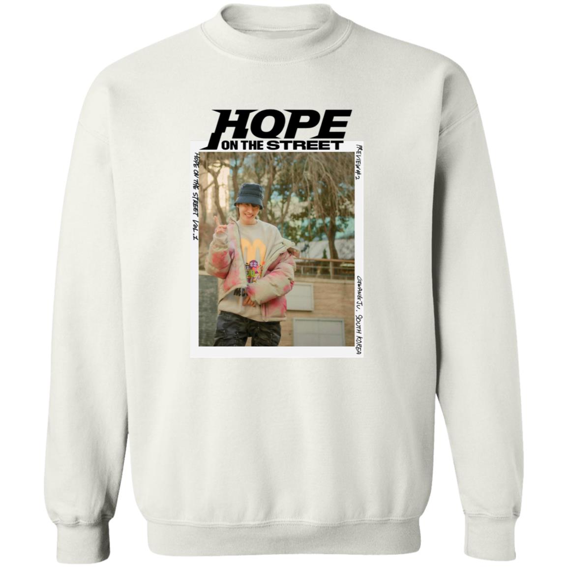 J-Hope Hope on the Street Crewneck Sweatshirt