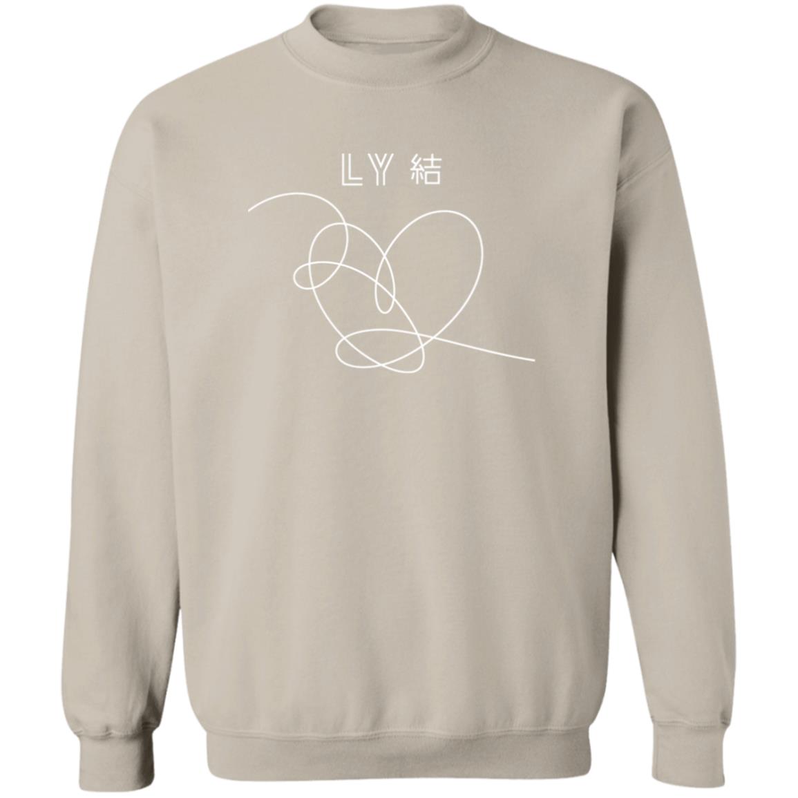 BTS Love yourself Crewneck Pullover Sweatshirt