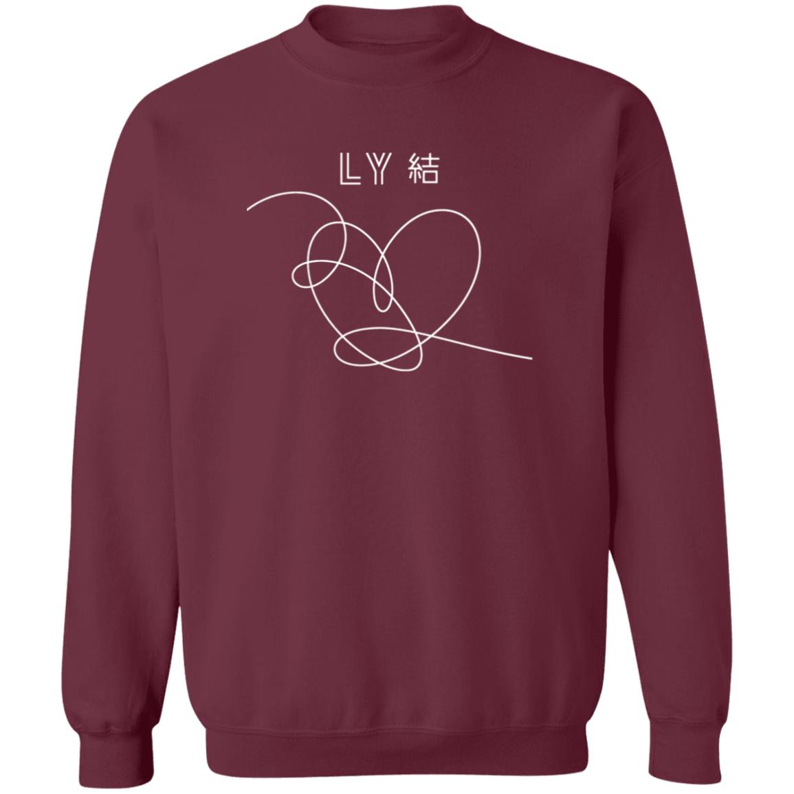BTS Love yourself Crewneck Pullover Sweatshirt