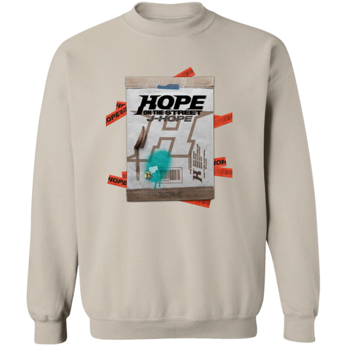 J-Hope Hope on the Street Crewneck Sweatshirt