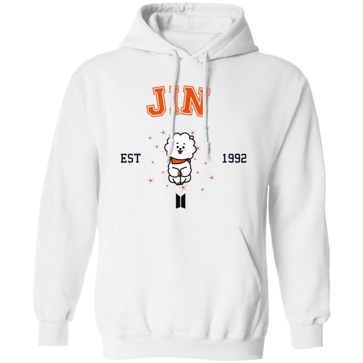 BT21 RJ Hoodie BTS Jin Hooded Sweatshirt