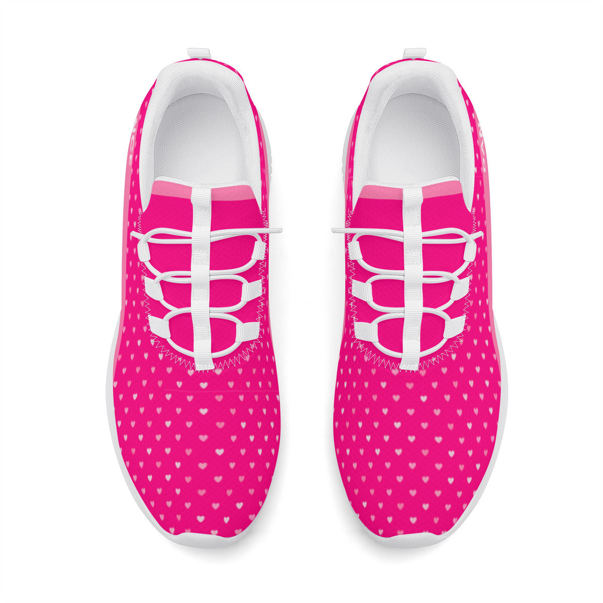 Dance sneakers - Hearts - Pink