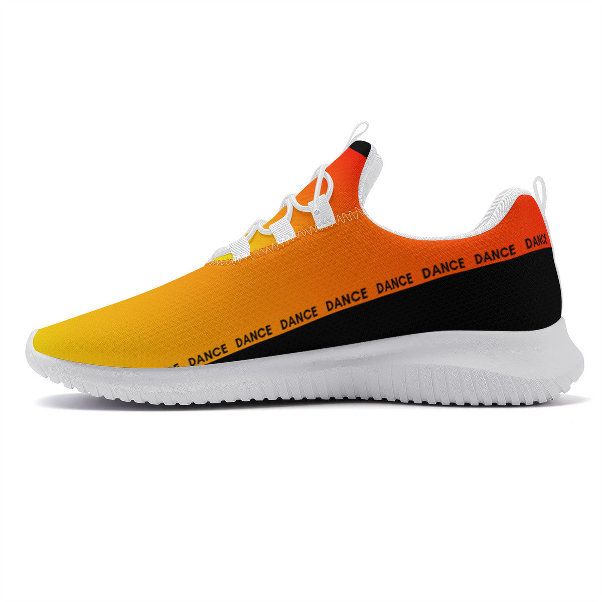Orange Dance Sneakers