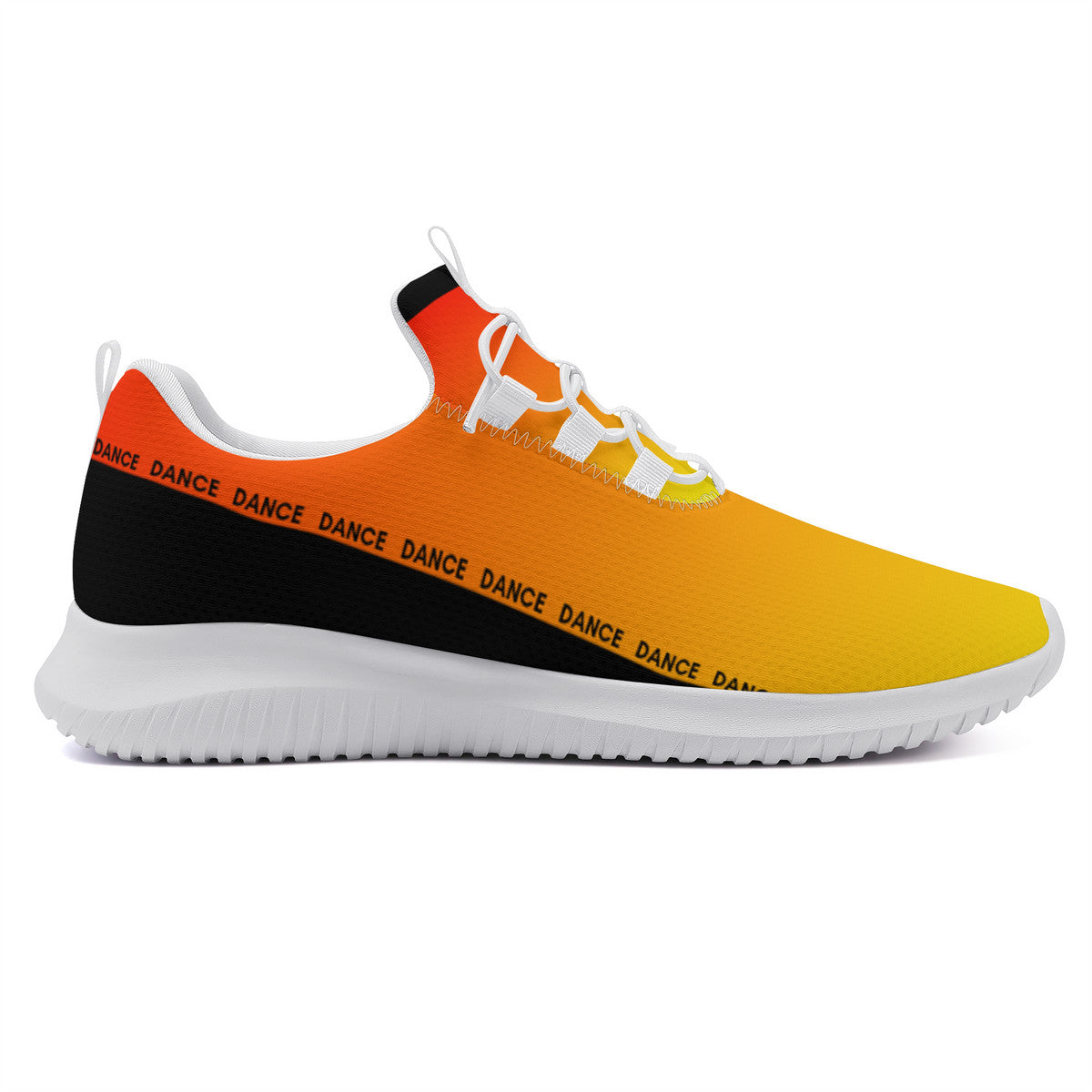 Orange Dance Sneakers