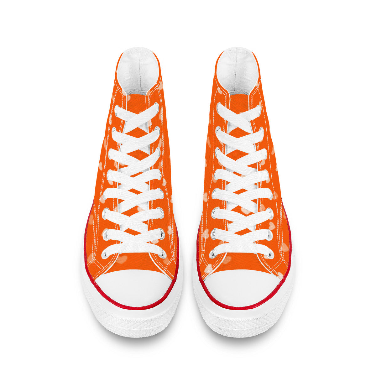 BT21 RJ High Top Canvas Sneakers- Orange