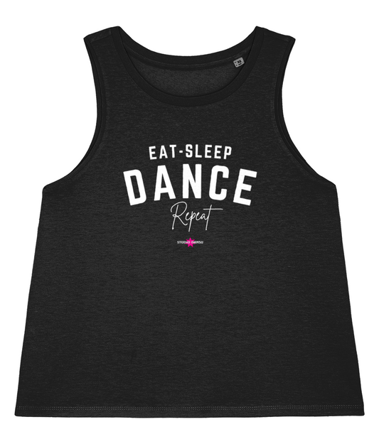 Cropped Tanktop Eat-Sleep-Dance-Repeat