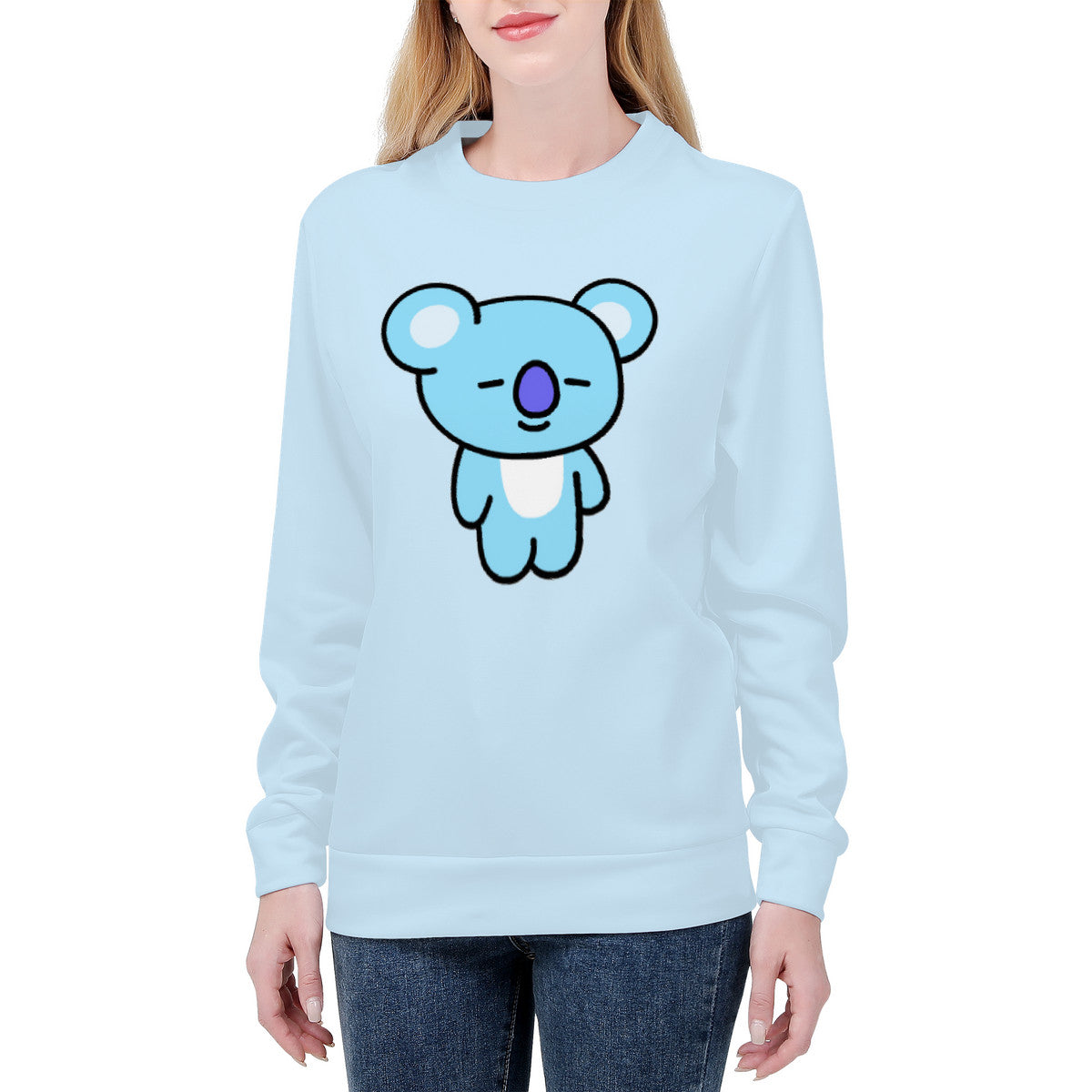Blue Koya Sweater | BTS BT21 Merchandise