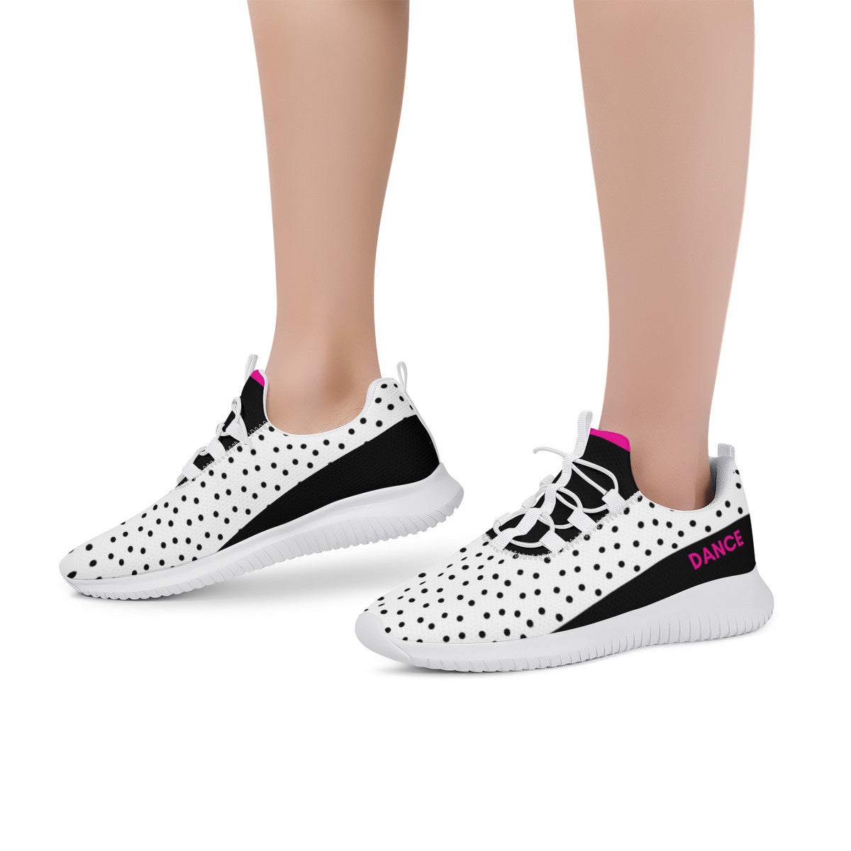 Dance Sneakers - Polka Dots