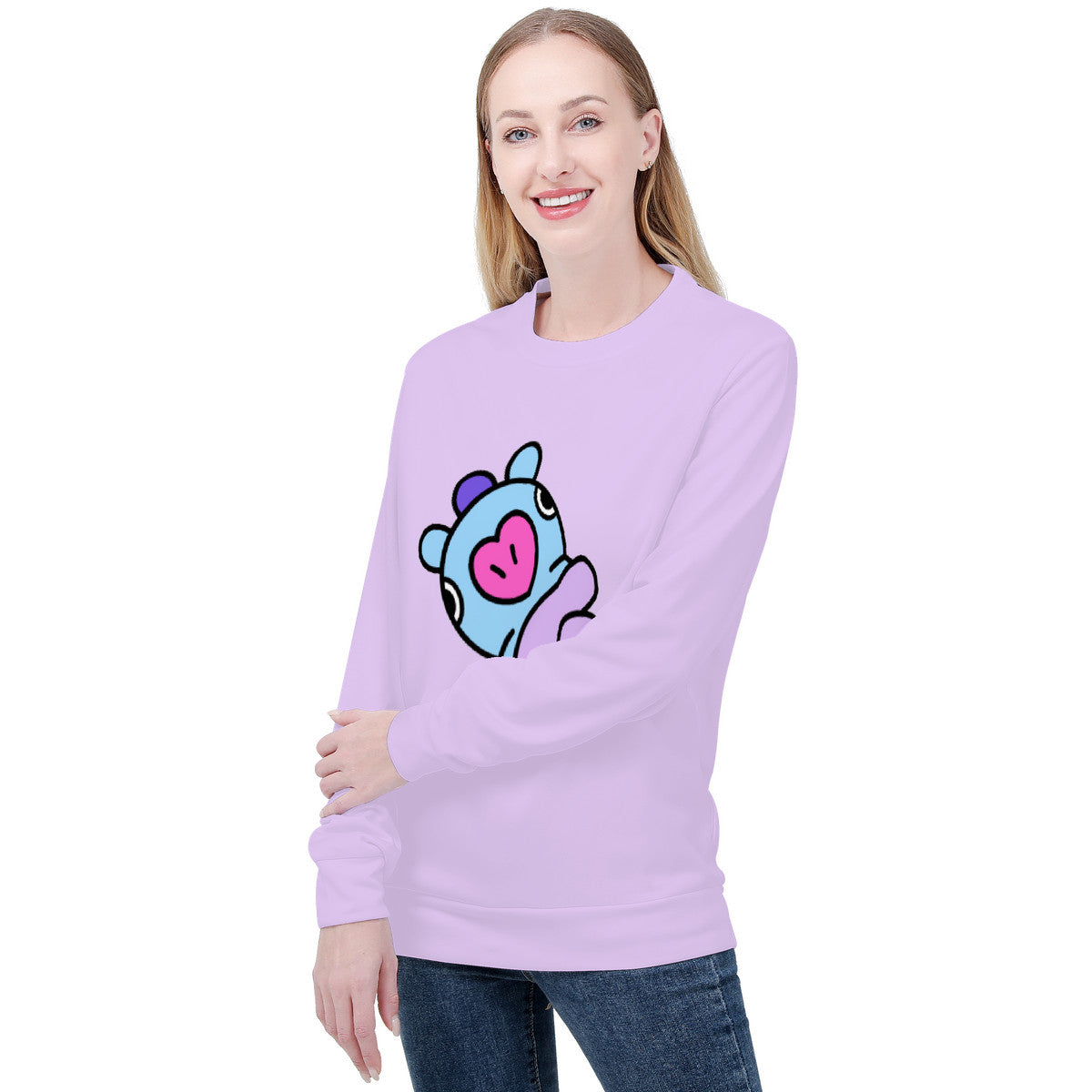 Purple Mang Sweatshirt | BTS BT21 Merchandise