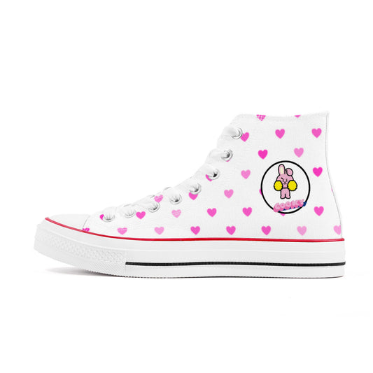 BT21 Cooky High Top Canvas Sneakers