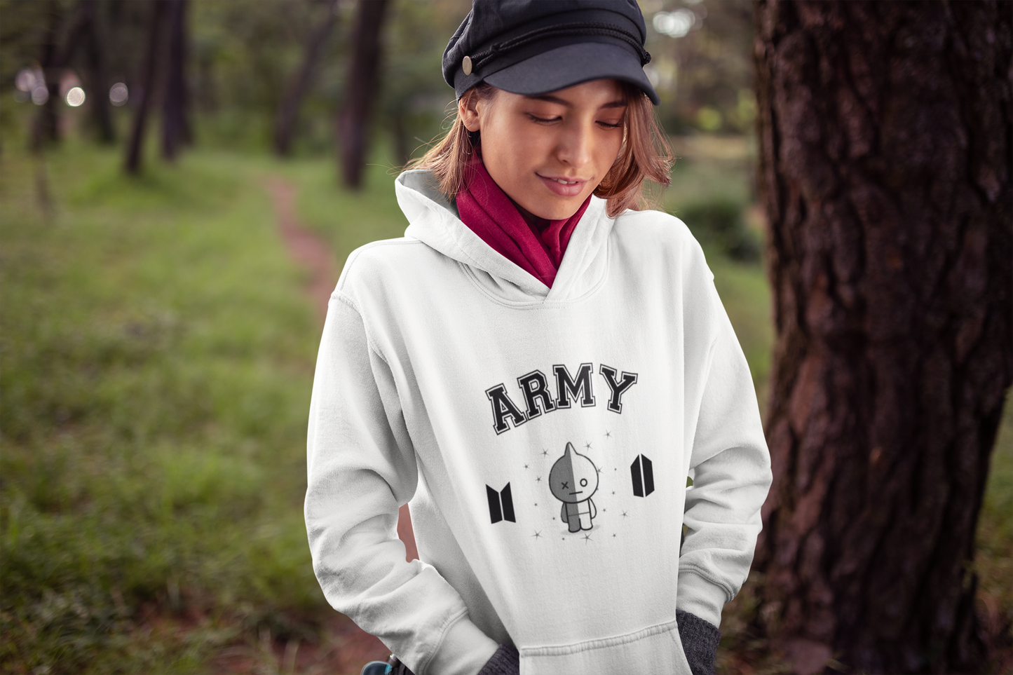 BT21 Van Hoodie BTS Army hooded Sweatshirt