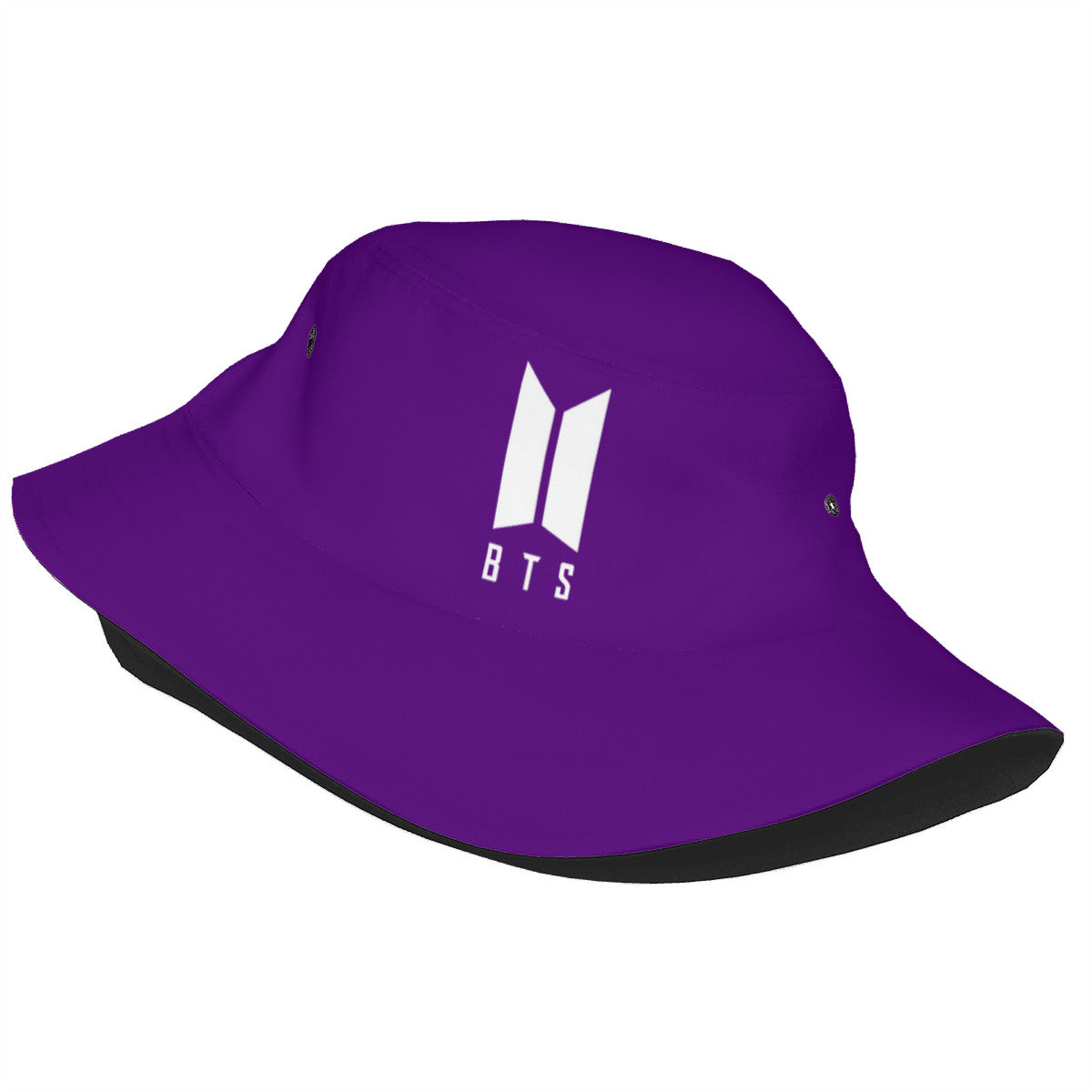 BTS logo Bucket Hat Purple