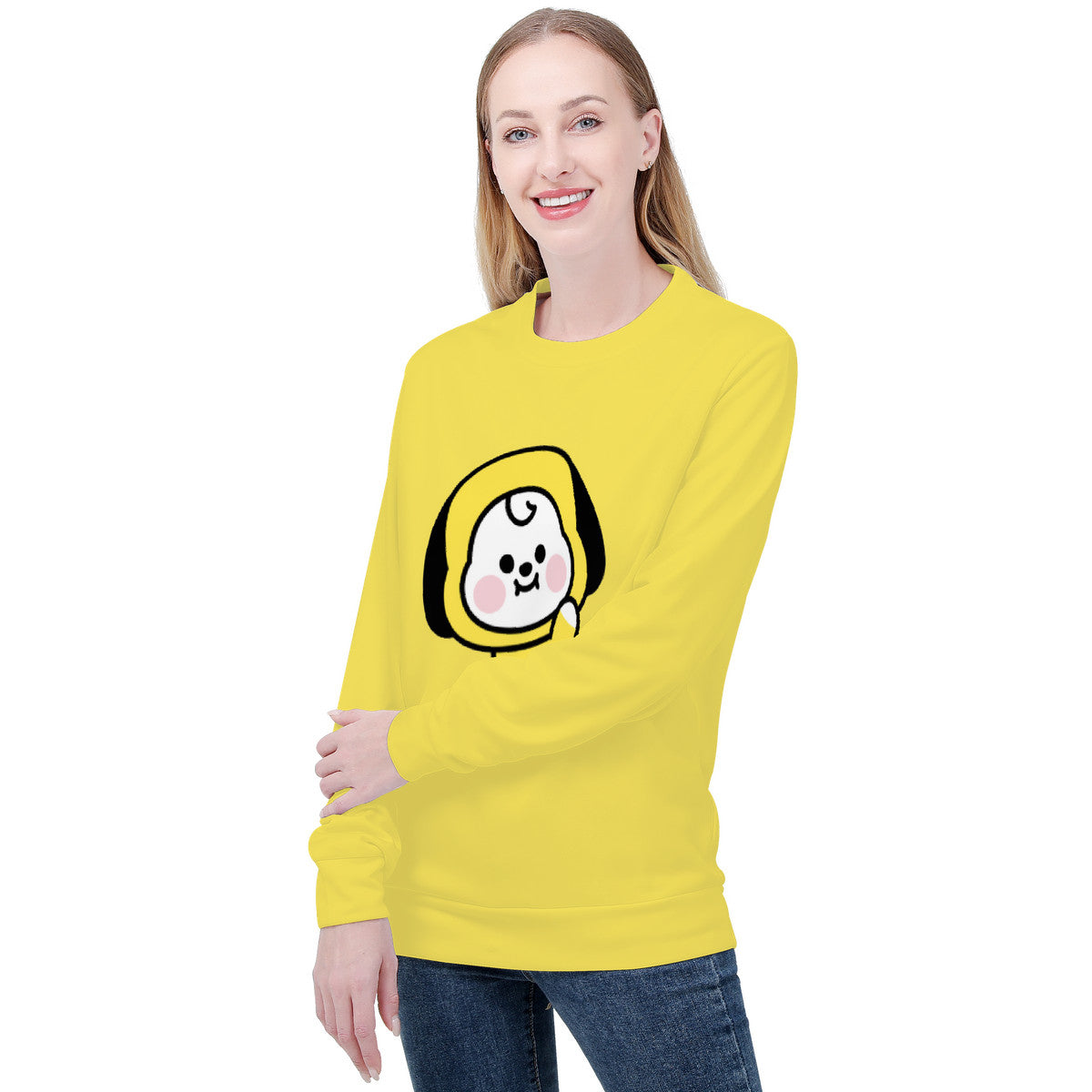 Yellow Chimmy Sweatshirt | BTS BT21 Merchandise