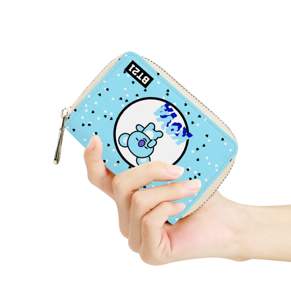BT21 KOYA - RM Wallet Zipper Card Holder