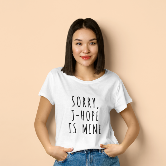 BTS T-shirt Sorry, J-hope is mine