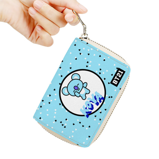 BT21 KOYA - RM Wallet Zipper Card Holder