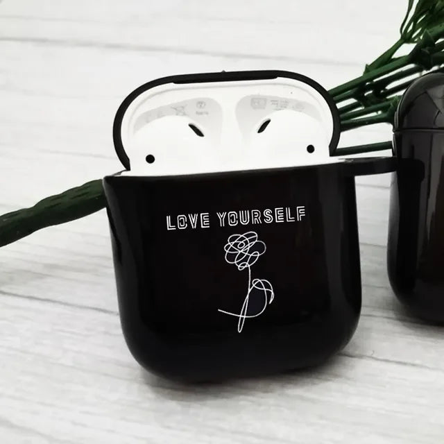 BTS Love Yourself Flower Earphone Case for Airpods1 2