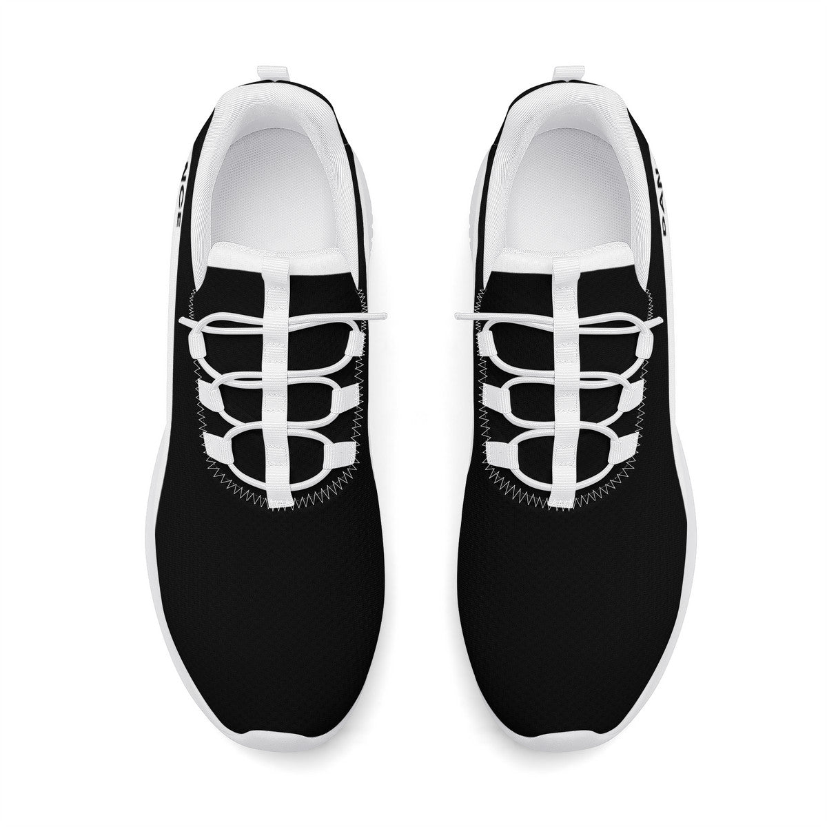 Dance Sneakers - Black and White