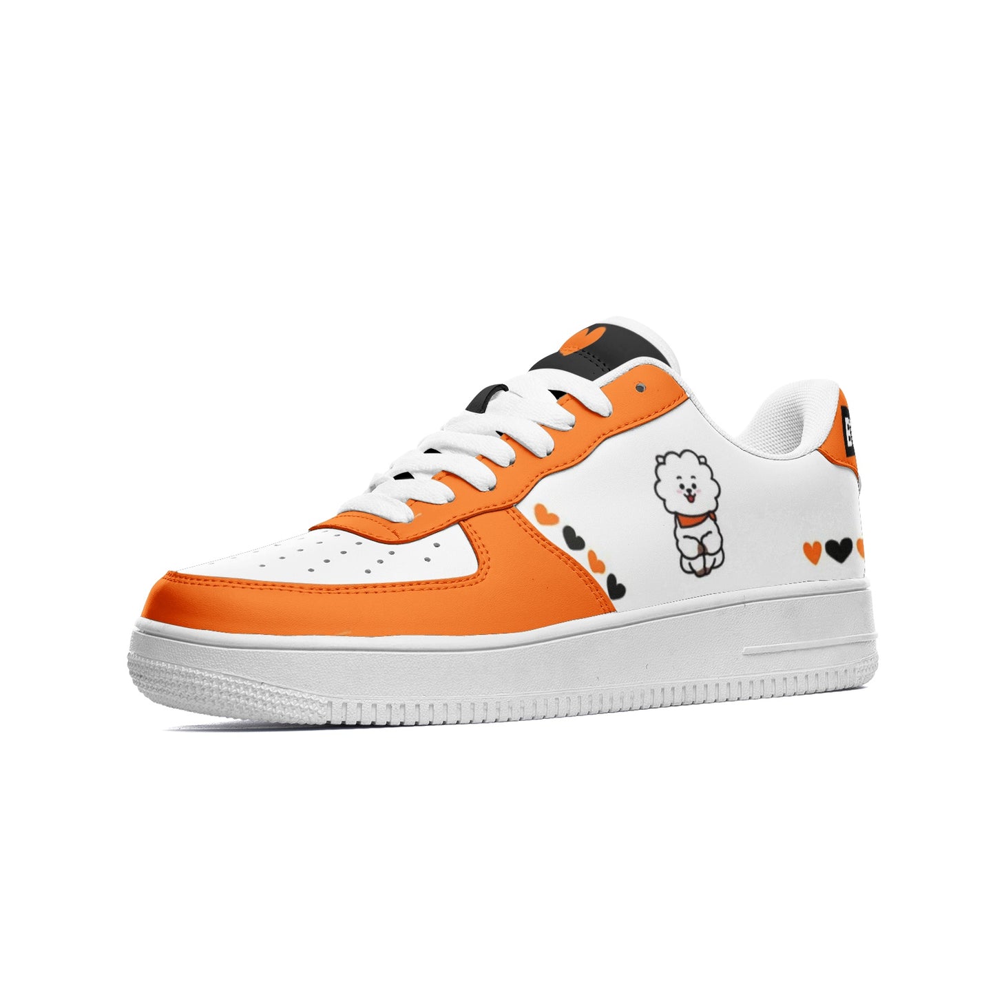 BT21 RJ Low Top Leather Sneakers