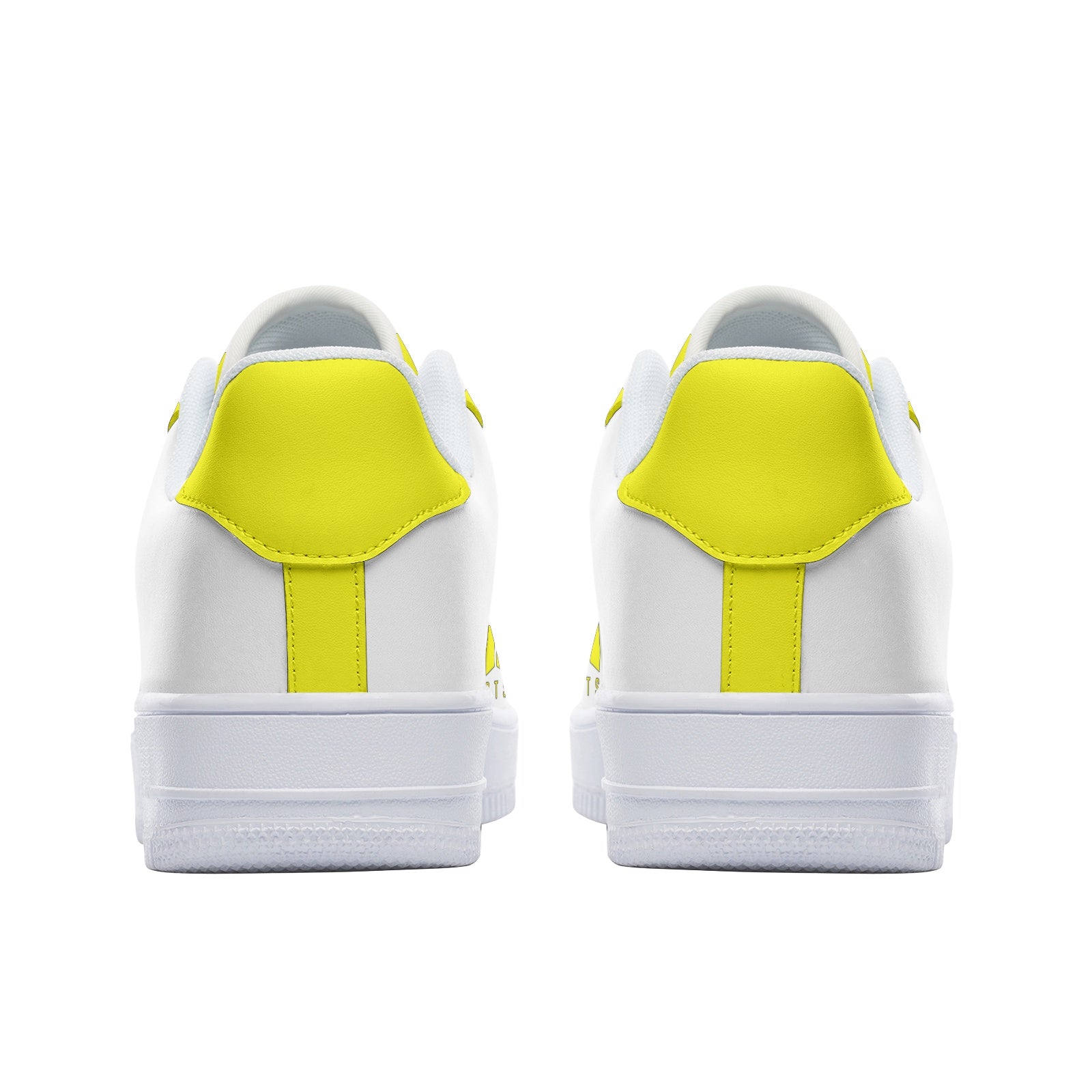 BTS Logo Unisex Low Top Leather Sneakers Yellow - SD-style-shop