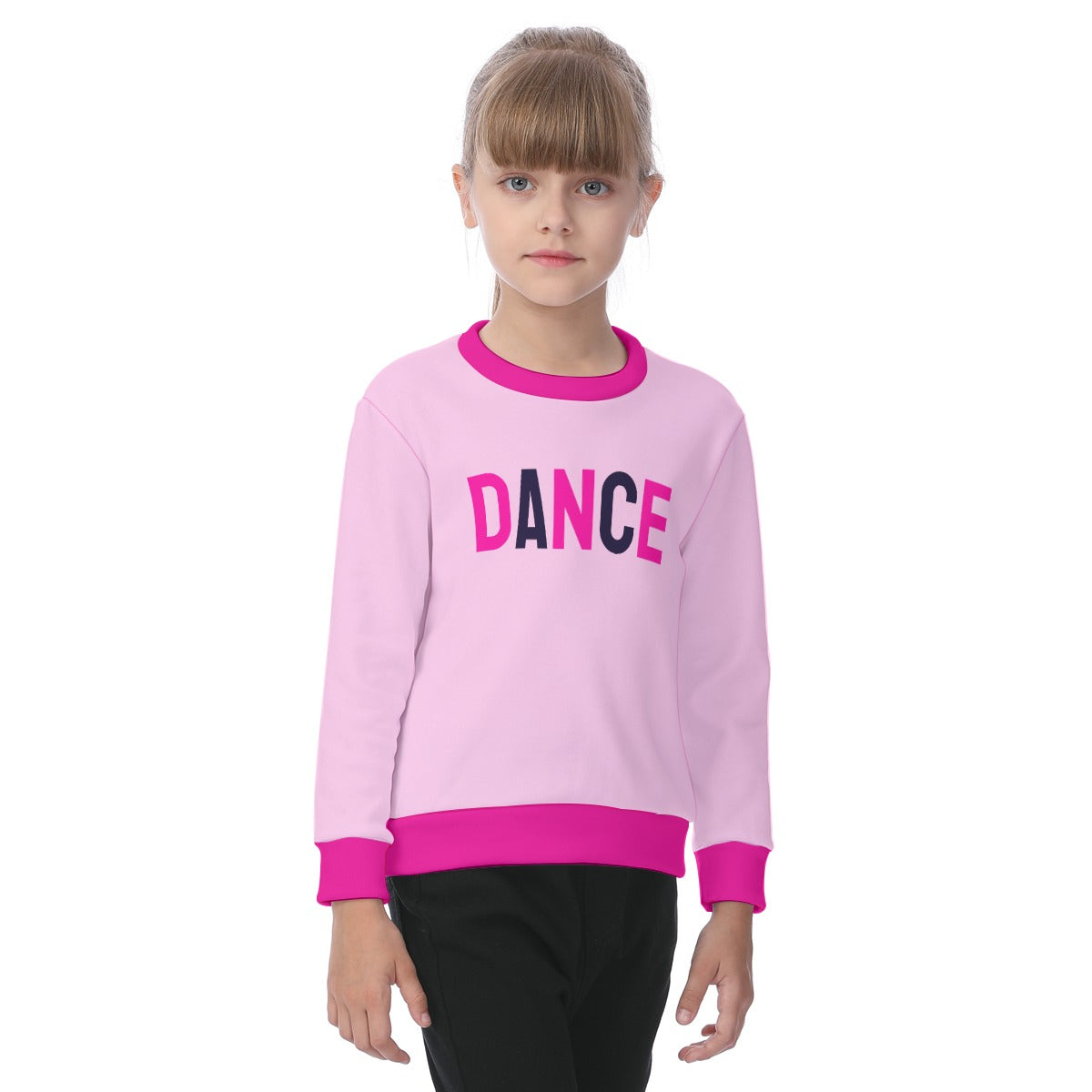 Pink Dance Sweatshirt - Kids - Studio Dansu