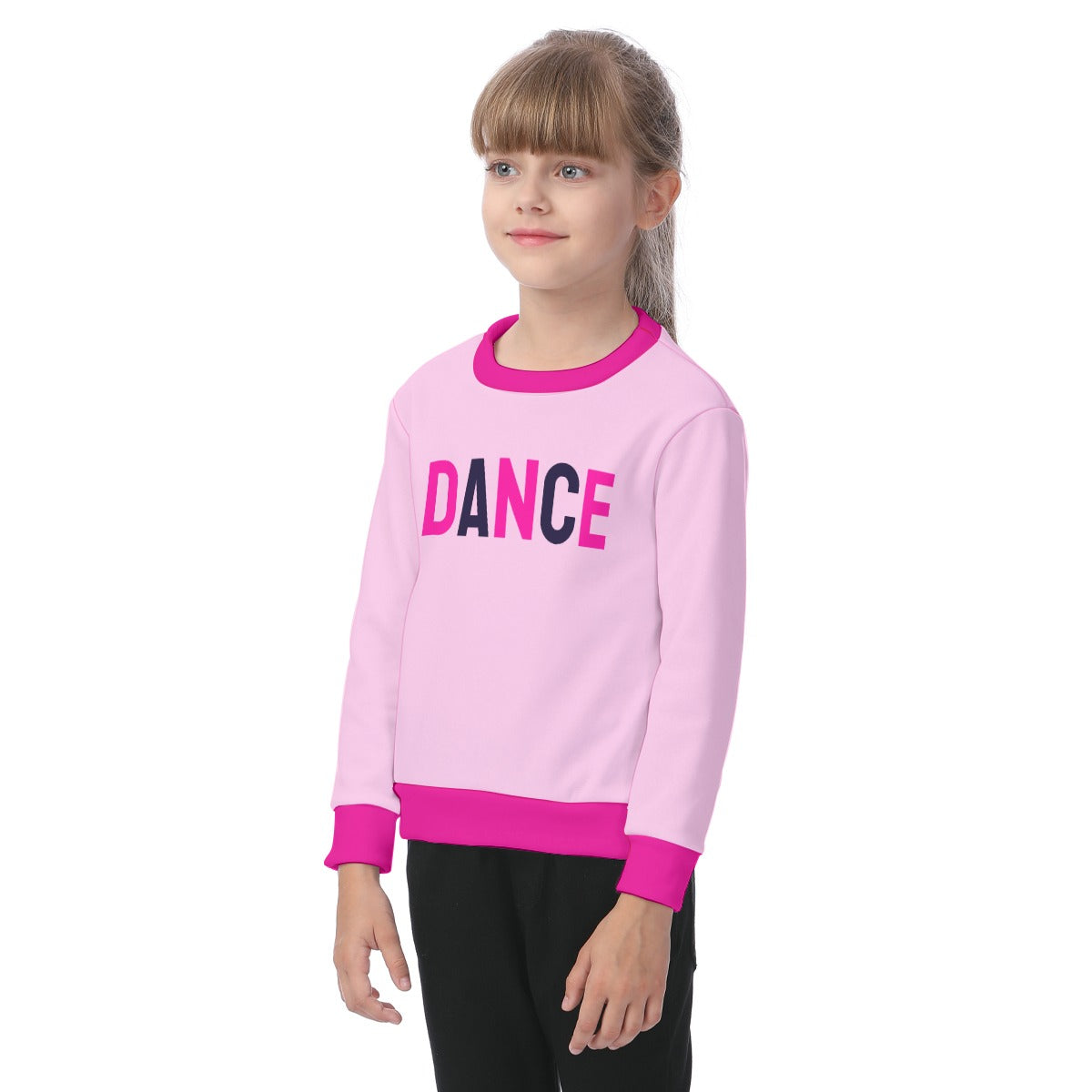Pink Dance Sweatshirt - Kids - Studio Dansu