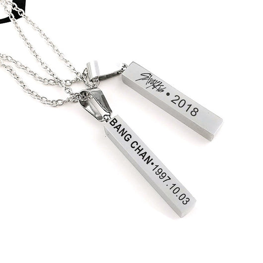 Stray Kids name tag Necklace - SD-style-shop