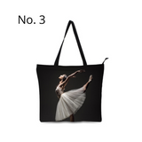 Ballet bag canvas. Tote dance Bag - SD-style-shop
