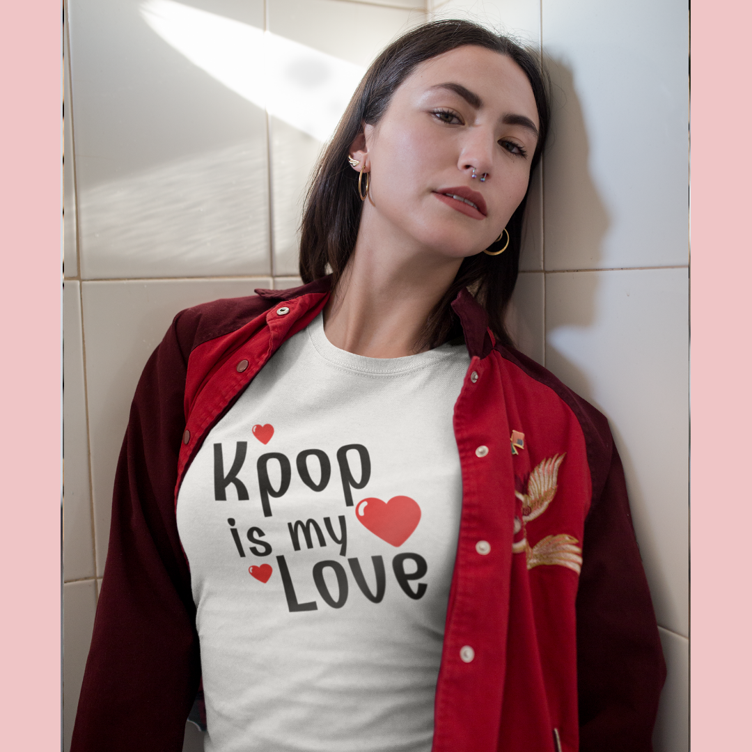 Kpop T-shirt, Kpop is my love, Kpop shirt, Short-Sleeve Unisex T-Shirt - SD-style-shop