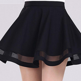 Mini skirt with mesh inserts - SD-style-shop
