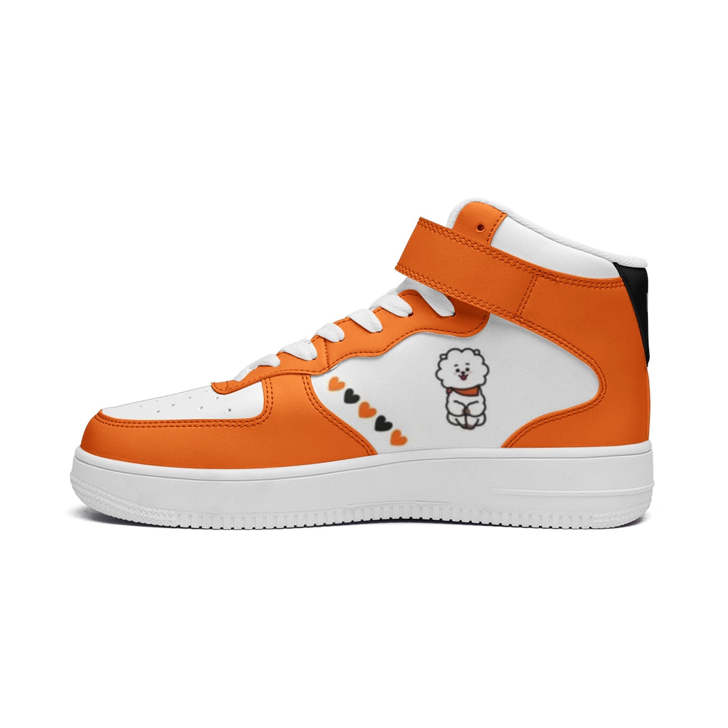 BT21 RJ Unisex high Top Leather Sneakers