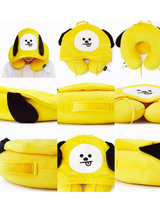 BT21 Travel Neck Pillow with hood - SD-style-shop