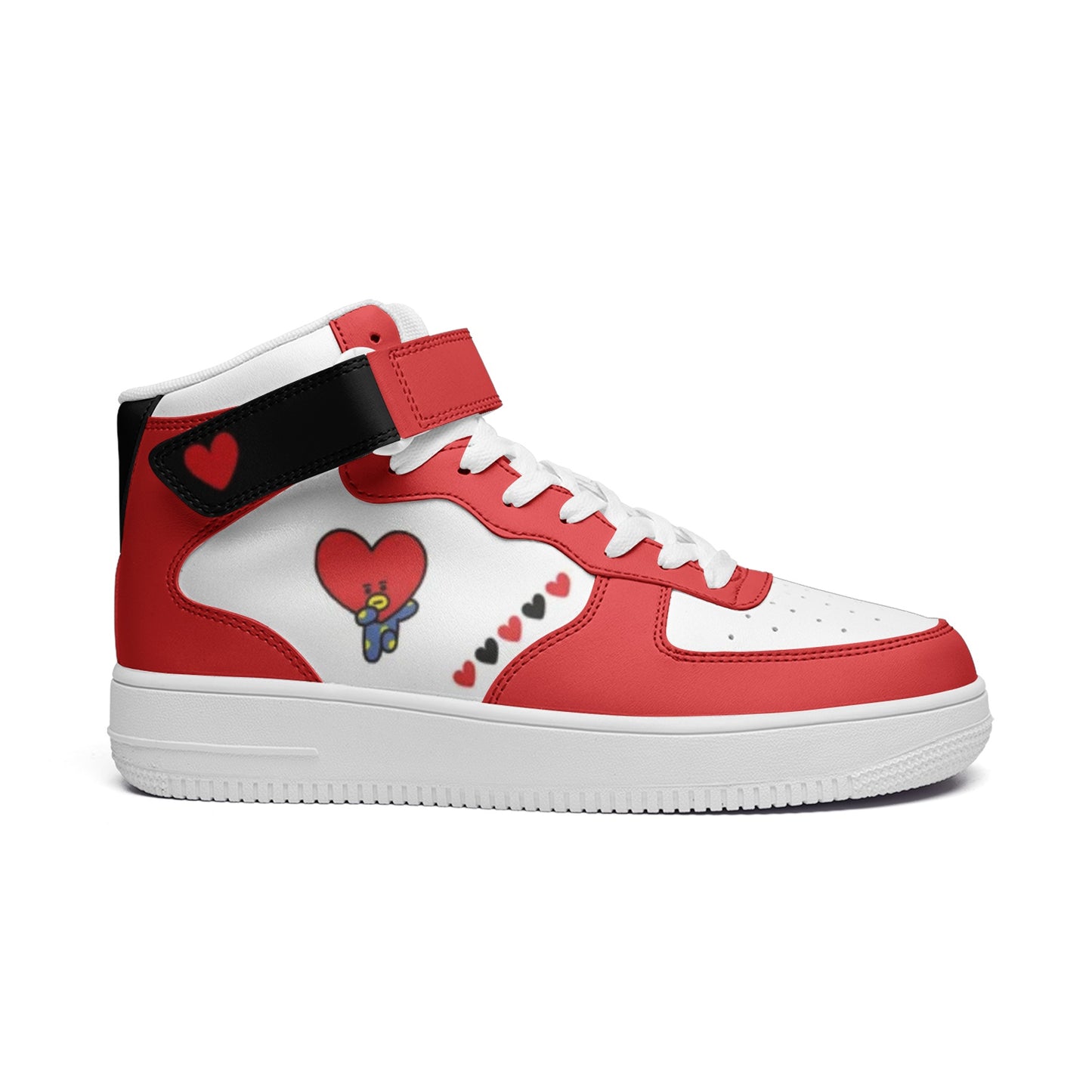 BT21 Tata Unisex high Top Leather Sneakers