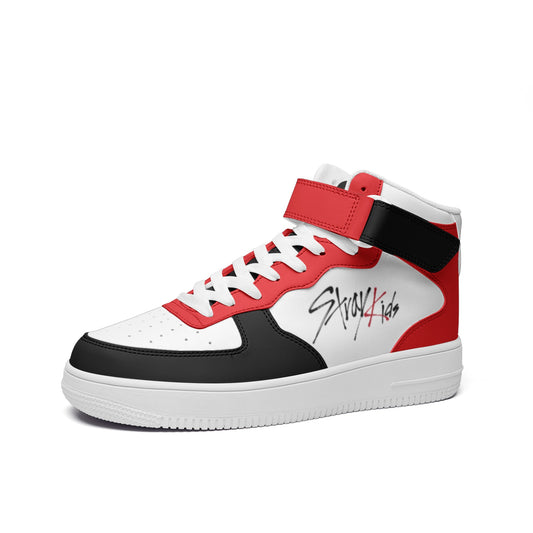 High Top Leather Stray Kids Sneakers