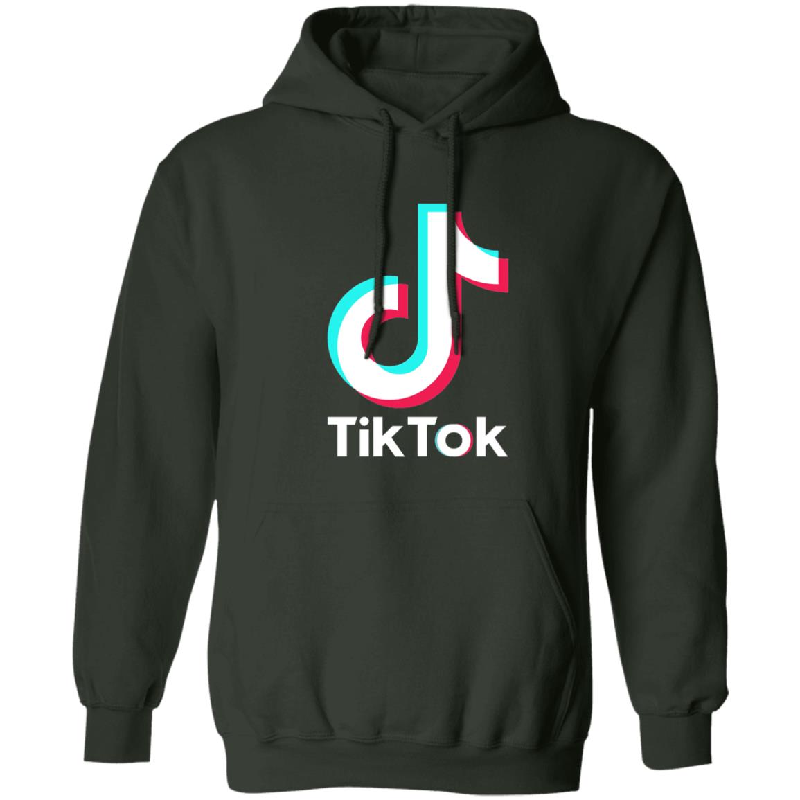 TikTok logo Hoodie pink blue black green grey SD style shop