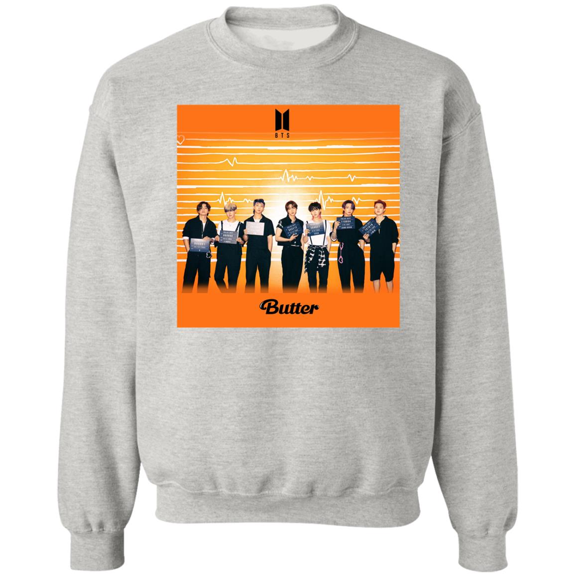 BTS Butter Crewneck Pullover Sweatshirt - SD-style-shop