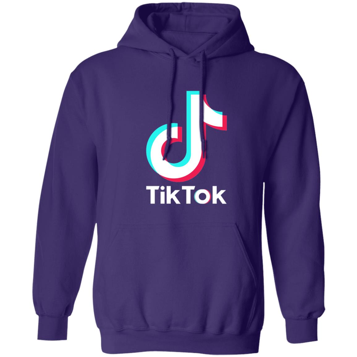 TikTok logo Hoodie pink blue black green grey SD style shop