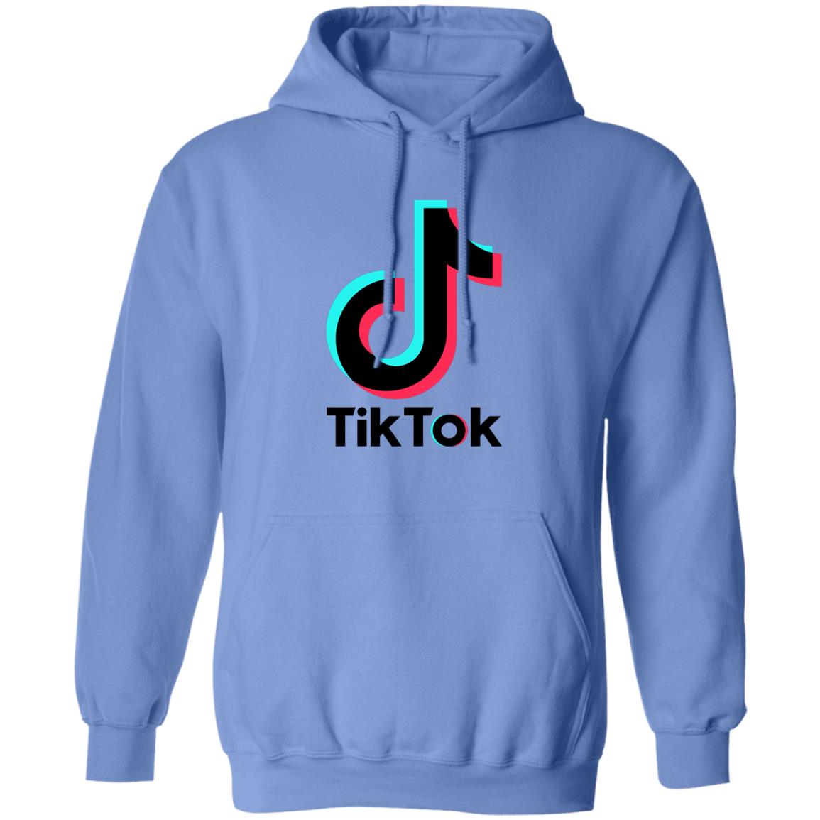 TikTok Hoodie with logo white grey yellow pink SD style shop