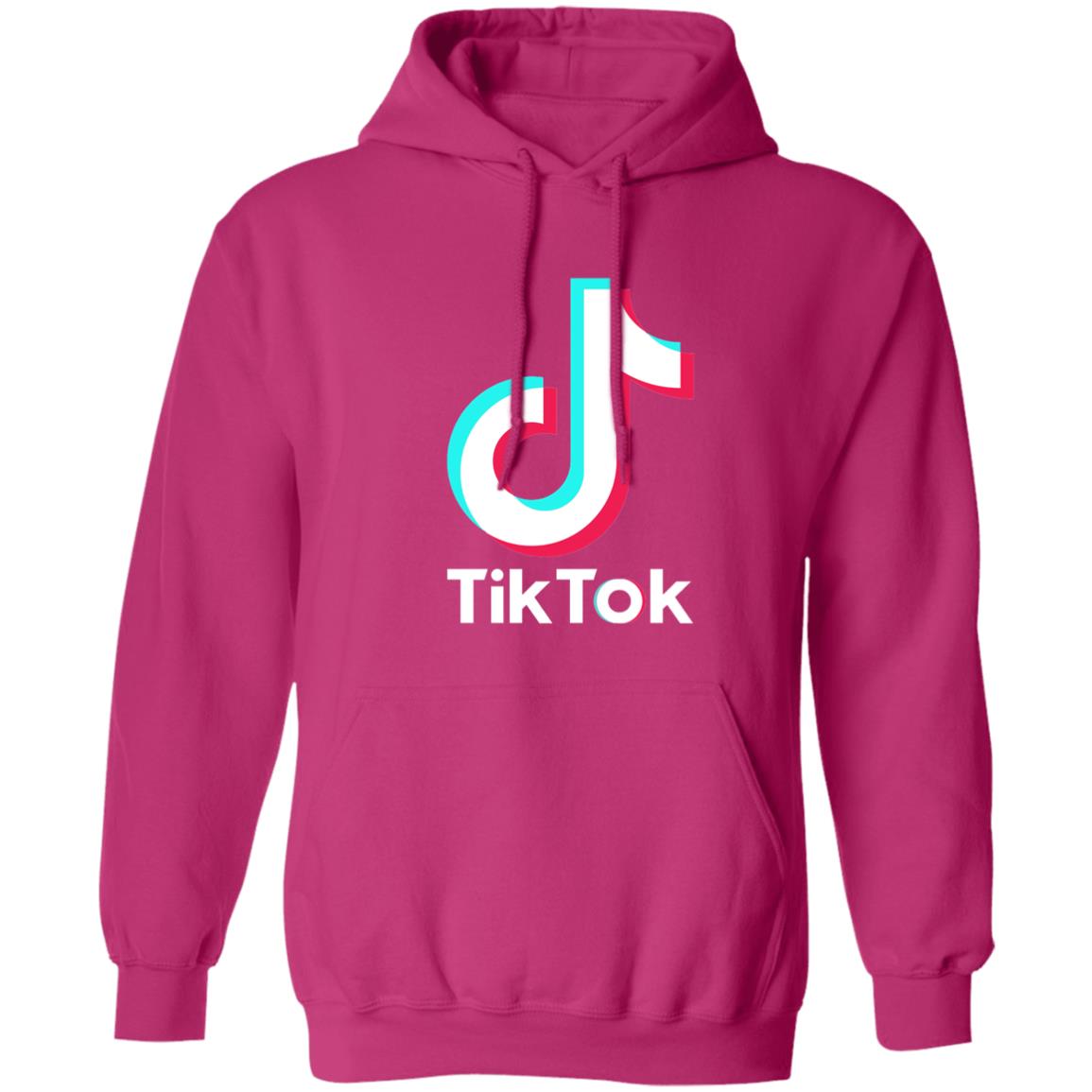 TikTok logo Hoodie pink blue black green grey SD style shop