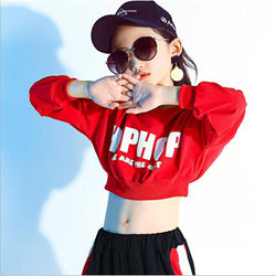 Kids HipHop Cropped Sweatshirt - SD-style-shop