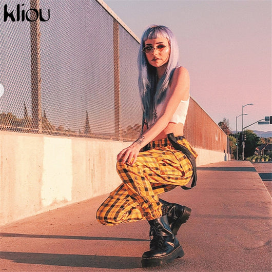 YELLOW PLAID PANTS · SO FUN MART · Online Store Powered by Storenvy