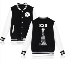 EXO Baseball Jacket - names - SD-style-shop