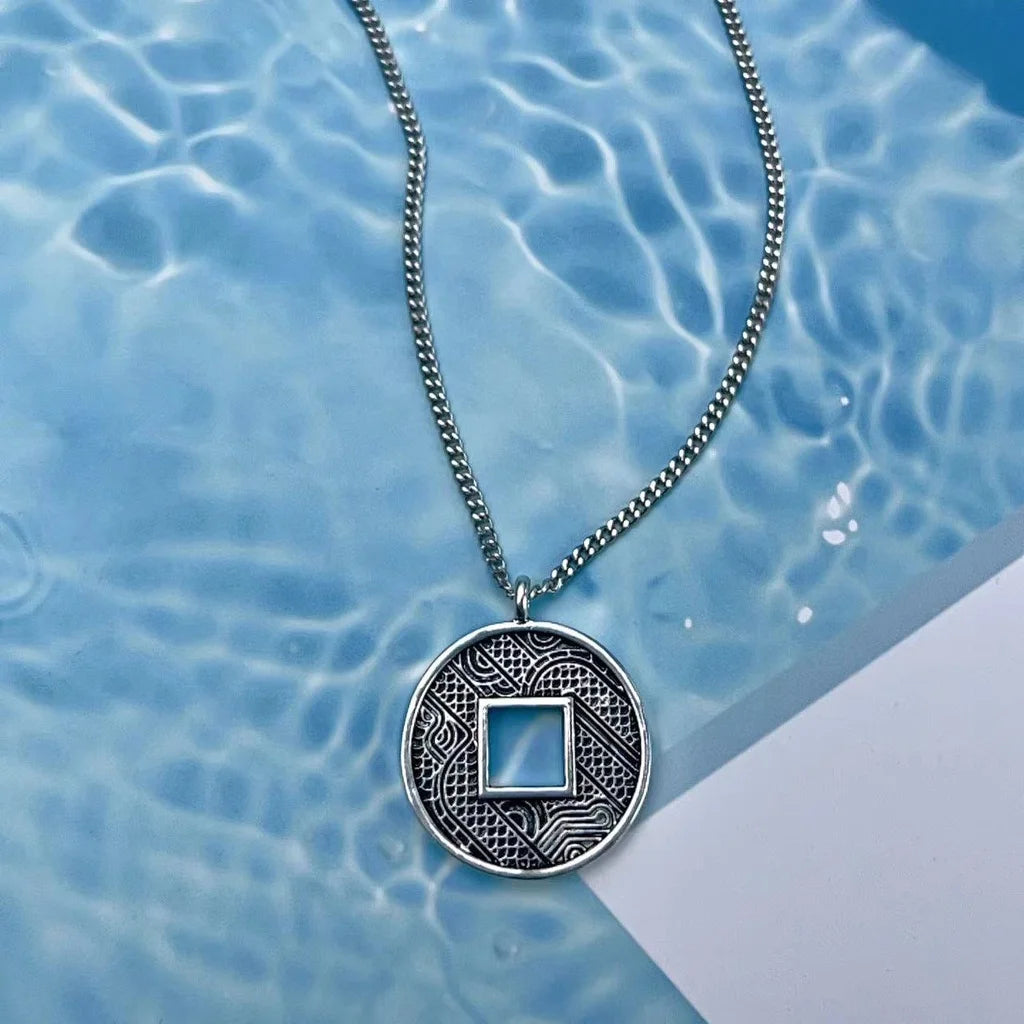 Agust D D-day Coin-shaped Charm Necklace - SD-style-shop