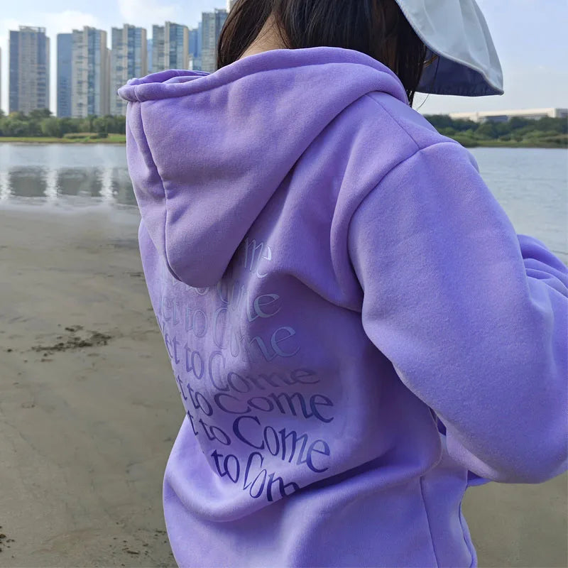 BTS 'Yet To Come' in Busan Purple Hoodie
