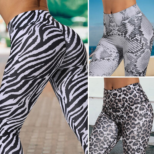 Animal print fitness leggings - SD-style-shop